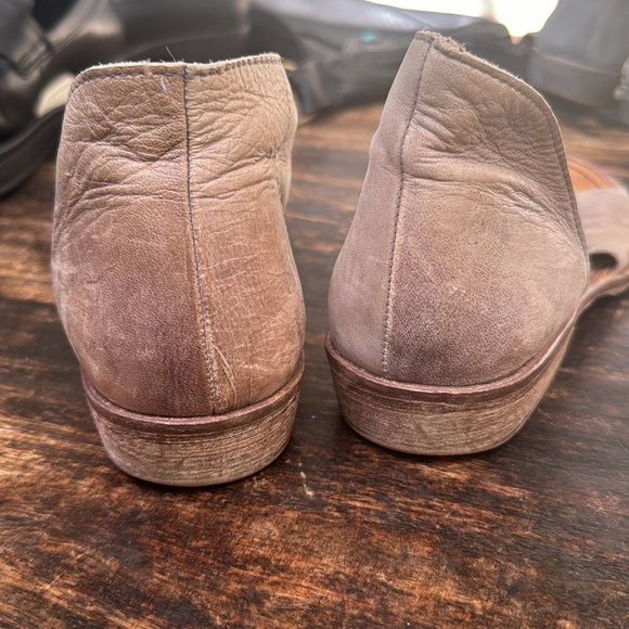 Free People Mont Blanc Grey Sandals 7.5 or 38 - Picture 10 of 12